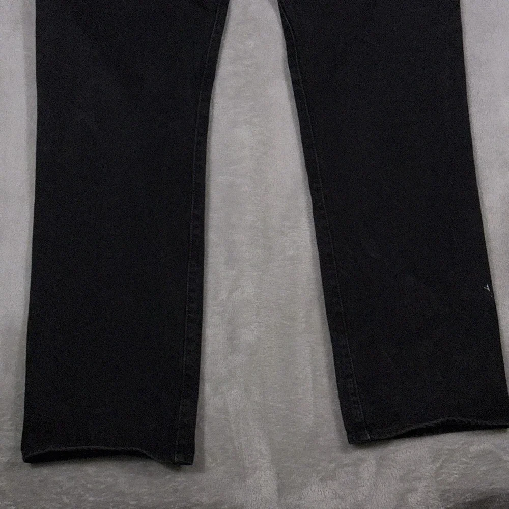 Levis 501XX Original Straight Leg Jeans Mens 38x34 Dark Wash Black Button Fly